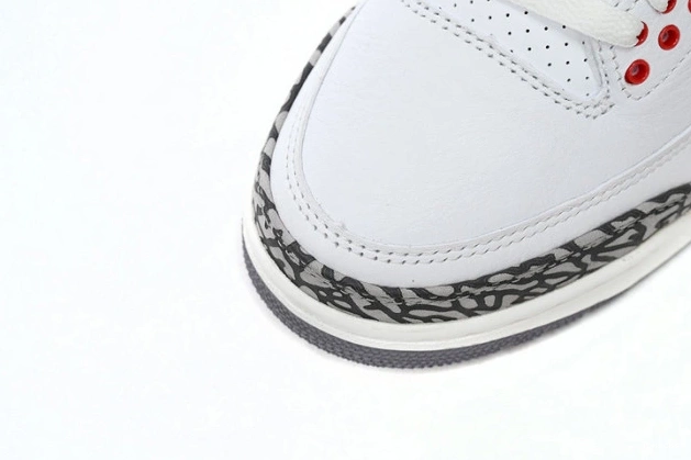 Rep TBK 3 White Cement Reimagined Jordan DN3707-100 Retro 0717